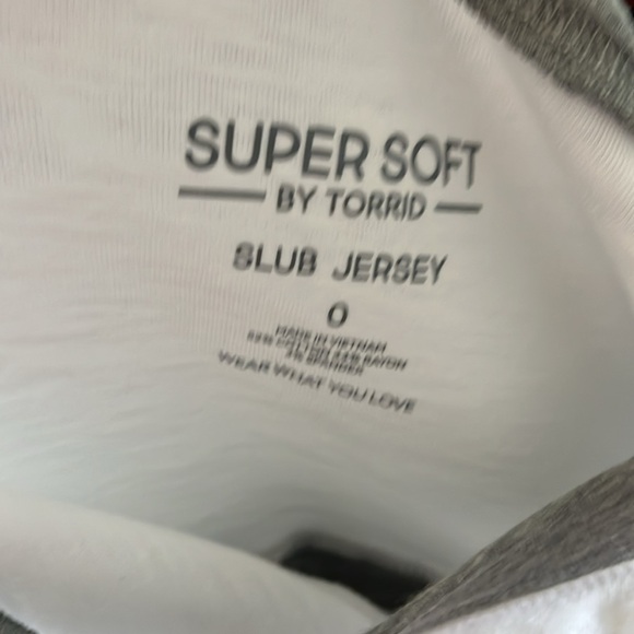 NWT! Super soft torrid varsity style tee. 0 - Picture 6 of 6